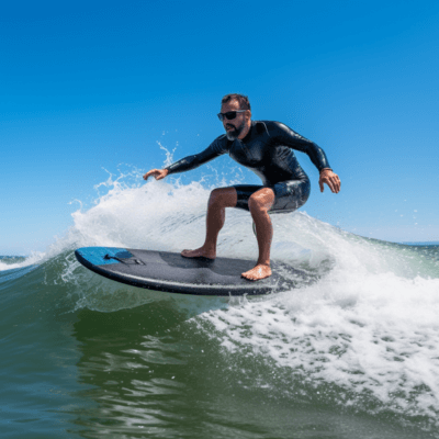 Electric surfboard state-by-state guide, Man riding an esurfboard